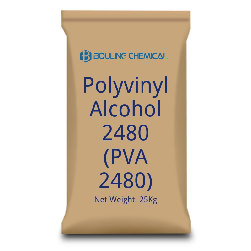 Álcool polivinílico 2480 (PVA 2480)-cas-9002-89-5 Álcool polivinílico 2480 (PVA 2480)-cas-9002-89-5