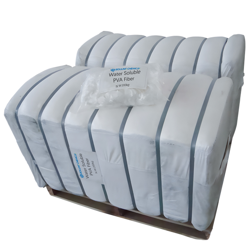 Fibra PVA solúvel em água-cas-9002-89-5 Fibra PVA solúvel em água-cas-9002-89-5